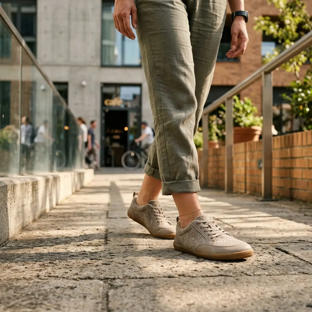 Barefoot shoe lifestyle desktop